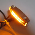 Chrome Mirror Block Off Base Plate LED for Honda CBR 600 F4 (1999–2000), CBR600RR (2003–2011)