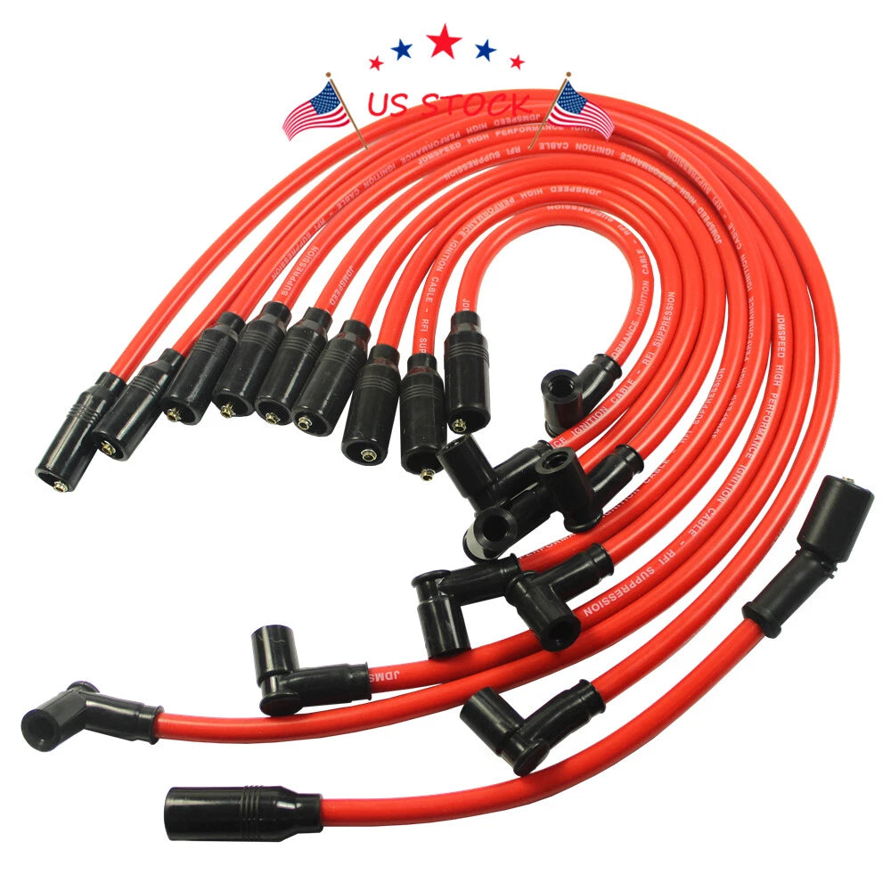 10.5MM Performance Spark Plug Wire Set for Chevy (1992-1997)