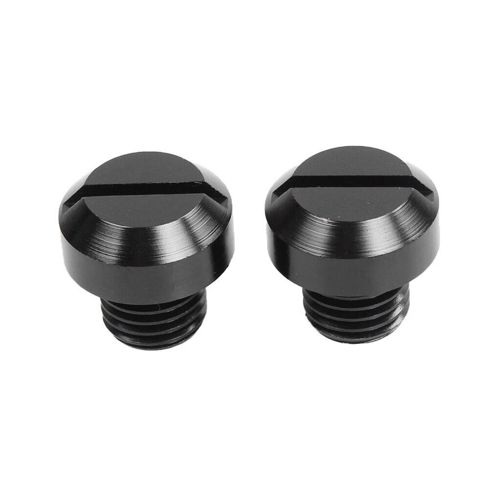 Set of 2 Mirror Hole Plug Screws for Motorcycle