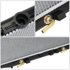 OE Replacement Aluminum Core Radiator for Honda Civic/CRX (1988–1991) DPI-886
