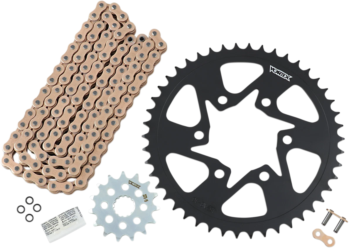 Vortex Chain and Sprocket Kit for Kawasaki Z650/RS (CKG6394)