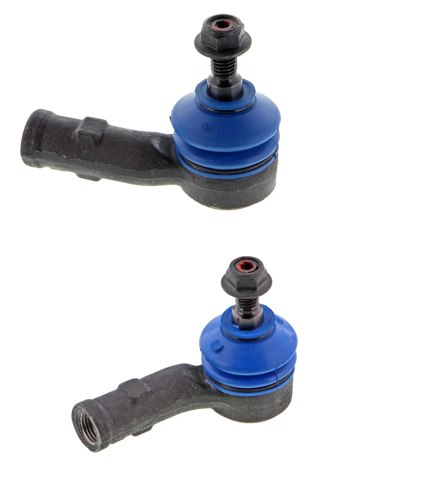 Set of 2 Front Outer Steering Tie Rod Ends for Ford Focus (2008–2011)