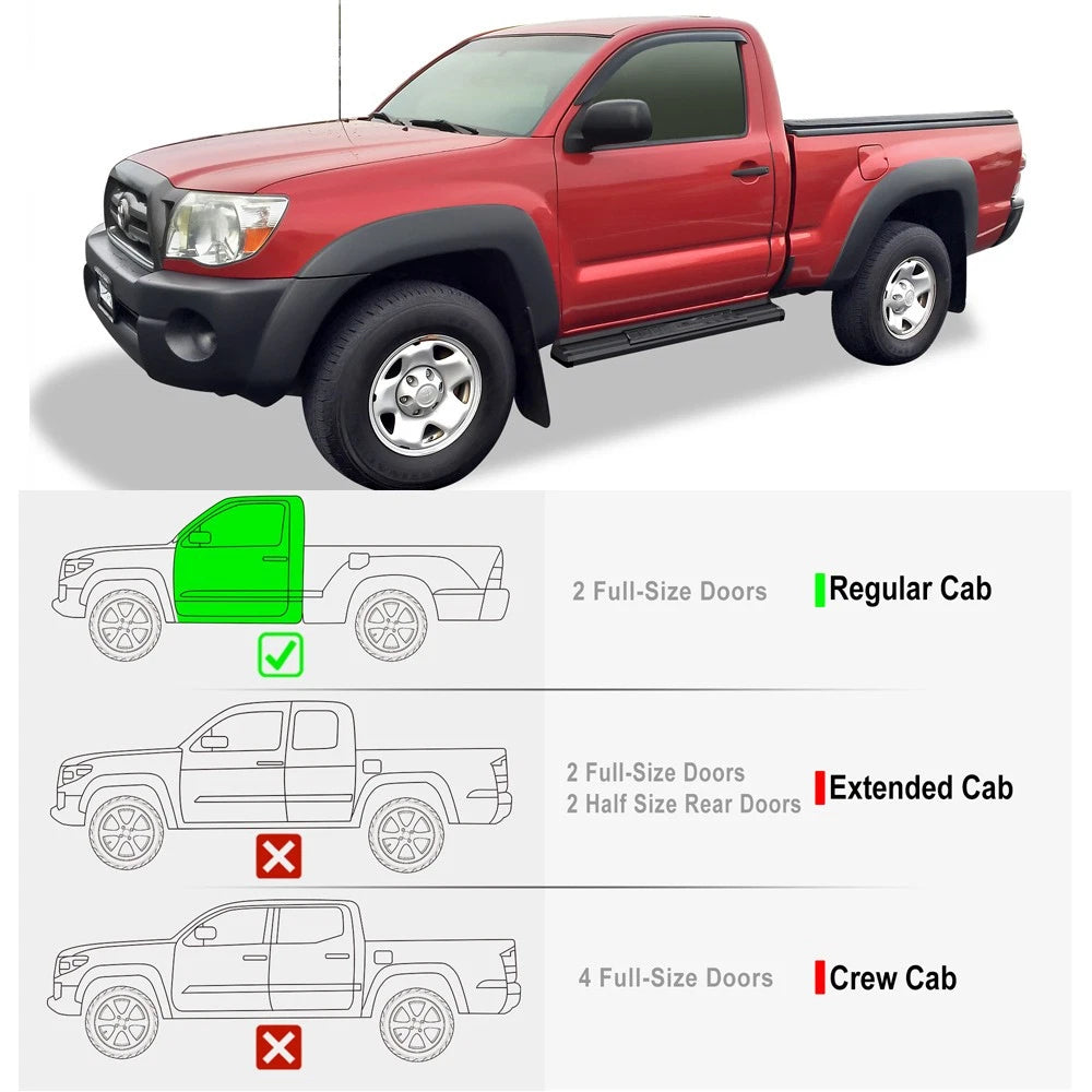Nerf Bars for Toyota Tacoma Standard Cab (2005-2023)