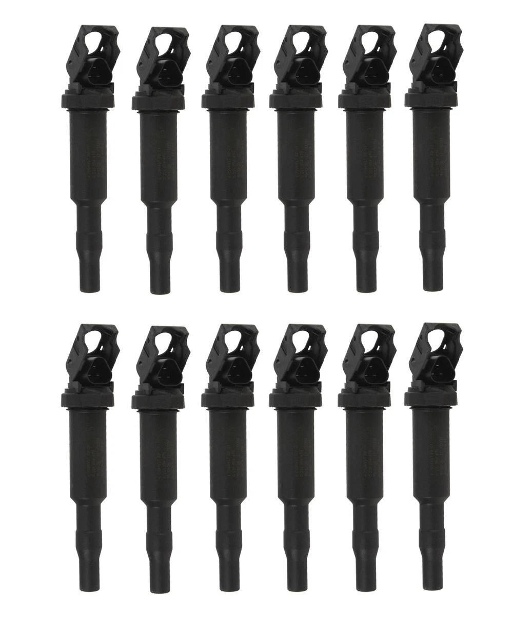 Set of 12 Ignition Coils for BMW 760Li (2009–2015) - Turbo V12 RWD