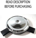 Air Cleaner Chrome Lid Dual Snorkel for 1970–1972 Chevy Camaro