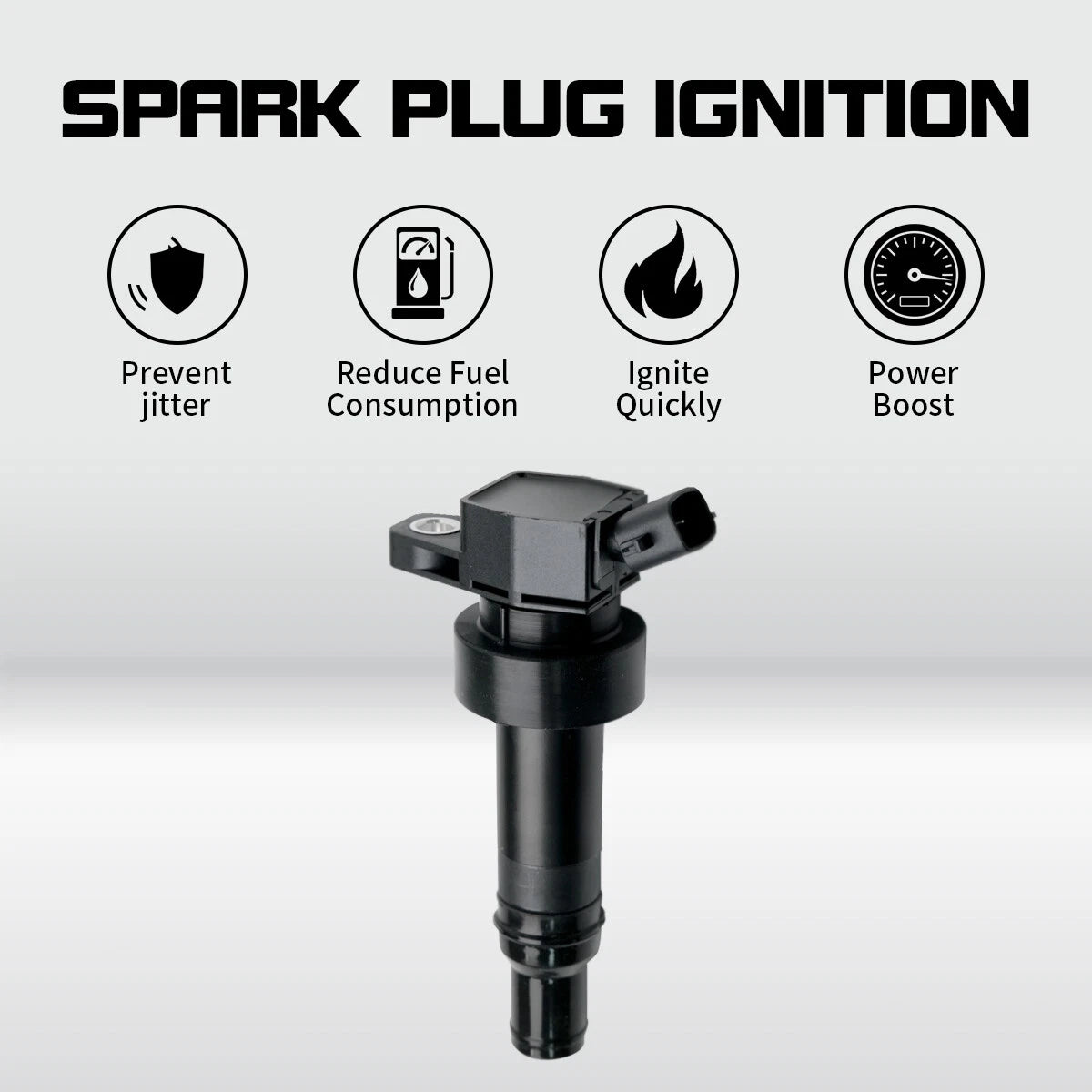 OEM Ignition Coil for Hyundai Accent Veloster Kia Rio Soul (2012–2019) UF-652