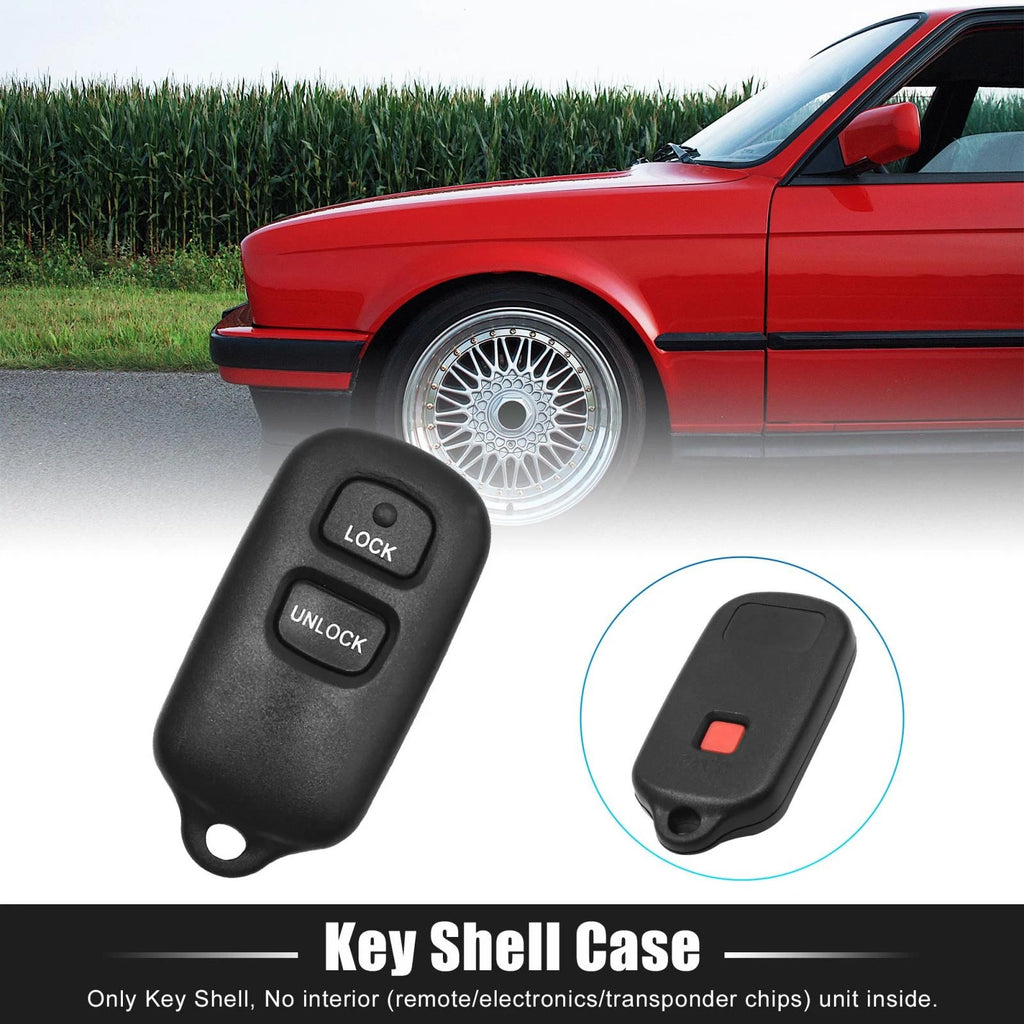Key Shell Case GQ43VT14T for Toyota Camry Corolla Sienna Solara (1997–2020)