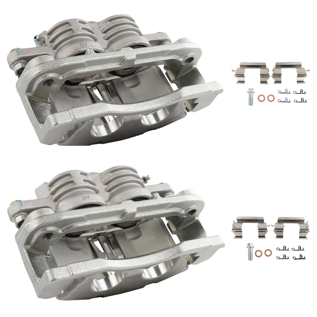 Set of 2 Front Brake Calipers for Chevrolet Trailblazer (2002–2005)