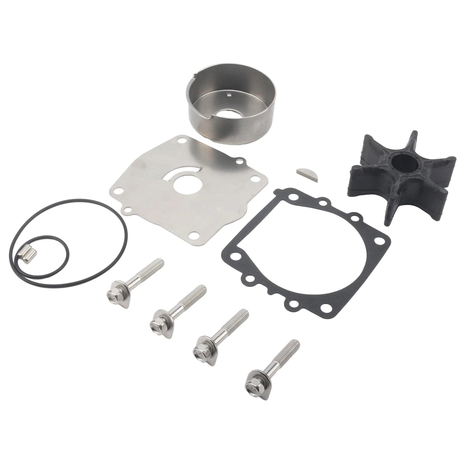 Water Pump Impeller Repair Kit for Yamaha Outboard (6N6-W0078-00)