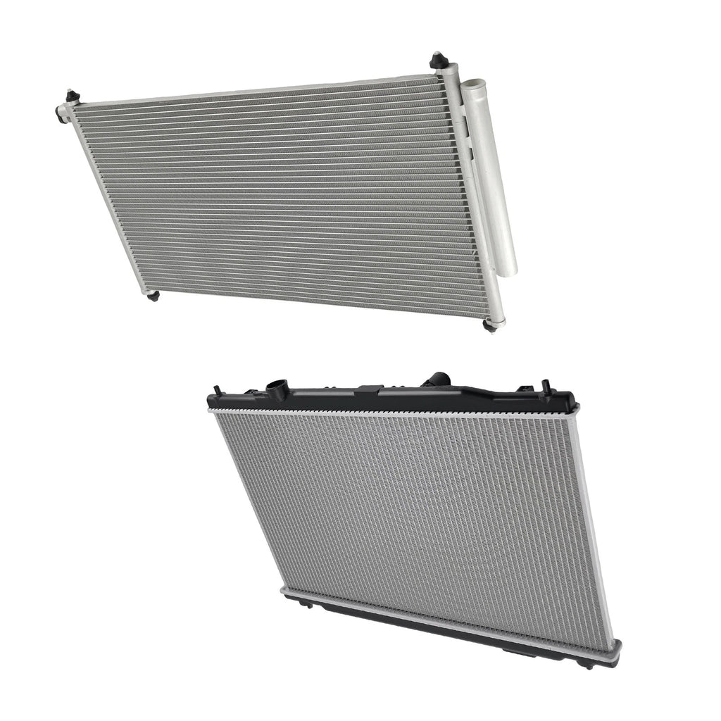 Aluminum Radiator and Condenser for Honda CR-V (2012–2016)