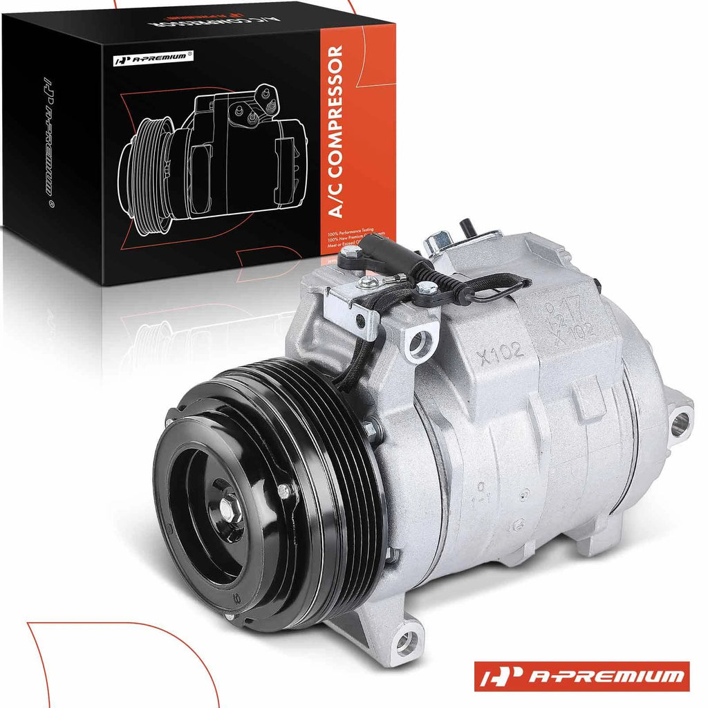 A/C Compressor with Clutch for BMW X5 (2001–2002)
