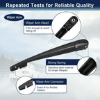 Rear Windshield Wiper Blade Arm Set for Honda CRV, Acura RDX (2017-2023)