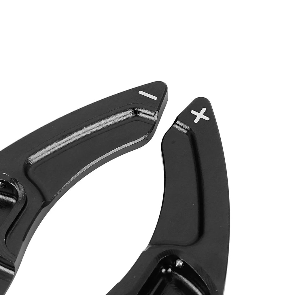 Pair Aluminum Alloy Black Shift Paddle for Honda Accord Civic (2016–2023)