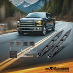5-7" Lift Rear Traction Bars with Brackets for Ford F-150 (2015–2020)