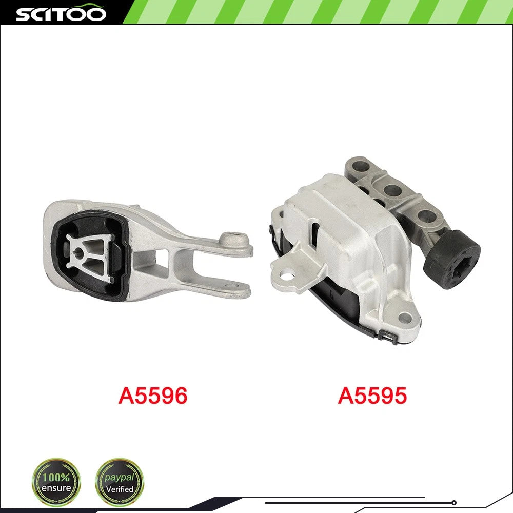 2X Engine Motor Mount & Auto Trans Mounts for Chevrolet Sonic (2012–2019) A5596 A5595