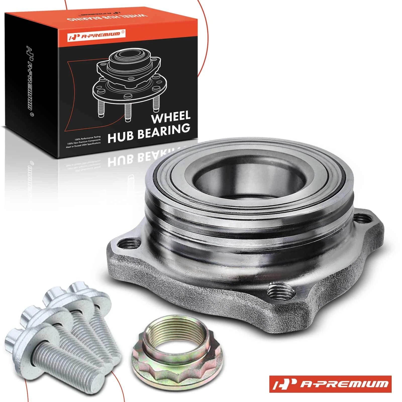 Rear Wheel Hub & Bearing Assembly for BMW 528i 535i 550i (2008–2016)