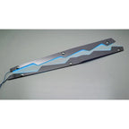 Polished Stainless Steel Fender Caps with Blue LED for 2014-2019 Corvette