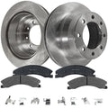 Disc Brake Rotor and Pad Kit for Chevrolet Express 3500 (2009–2017)