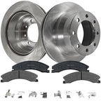 Disc Brake Rotor and Pad Kit for Chevrolet Express 3500 (2009–2017)