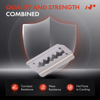 Metal Silver Bumper Strip Retainer Clips for Toyota Celica (1978–1980)
