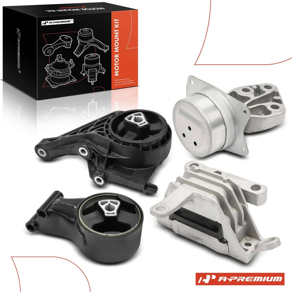 Set of 4 Engine Motor & Transmission Mounts for Chevy Impala (2014)