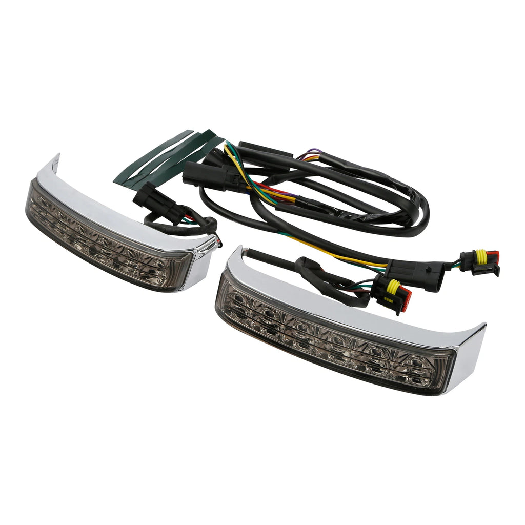 Saddlebag LED Run Brake Turn Lamp Light for Harley Electra Road Glide (2014–2024)