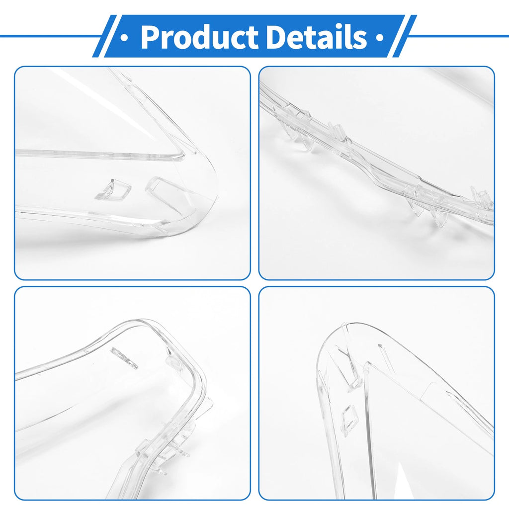 1 Pc Headlight Lens Cover for BMW 3 Series F30 (2012–2019) No. 63117419621