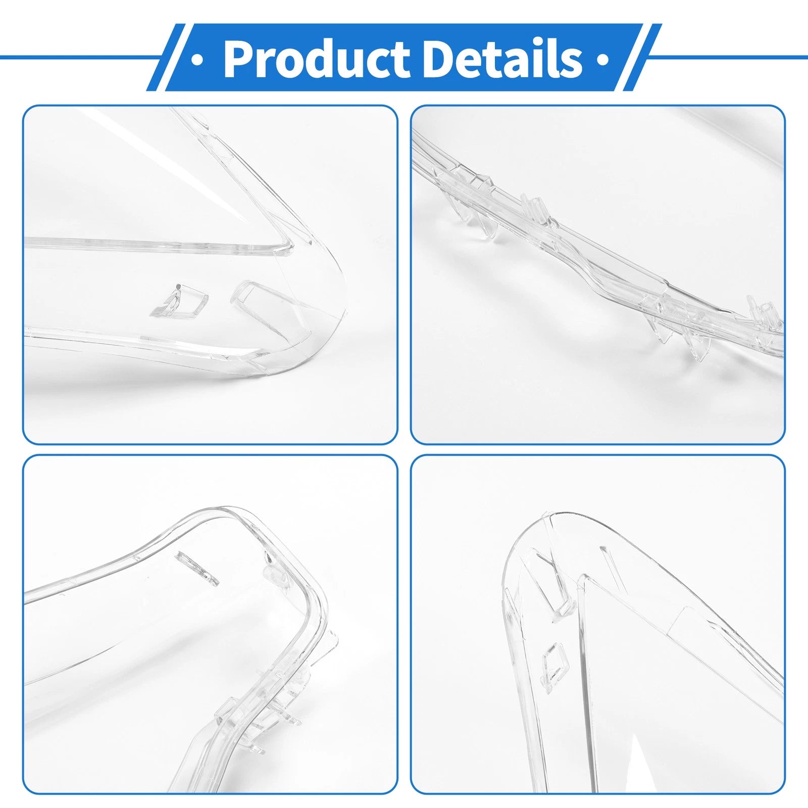 1 Pc Headlight Lens Cover for BMW 3 Series F30 (2012–2019) No. 63117419621