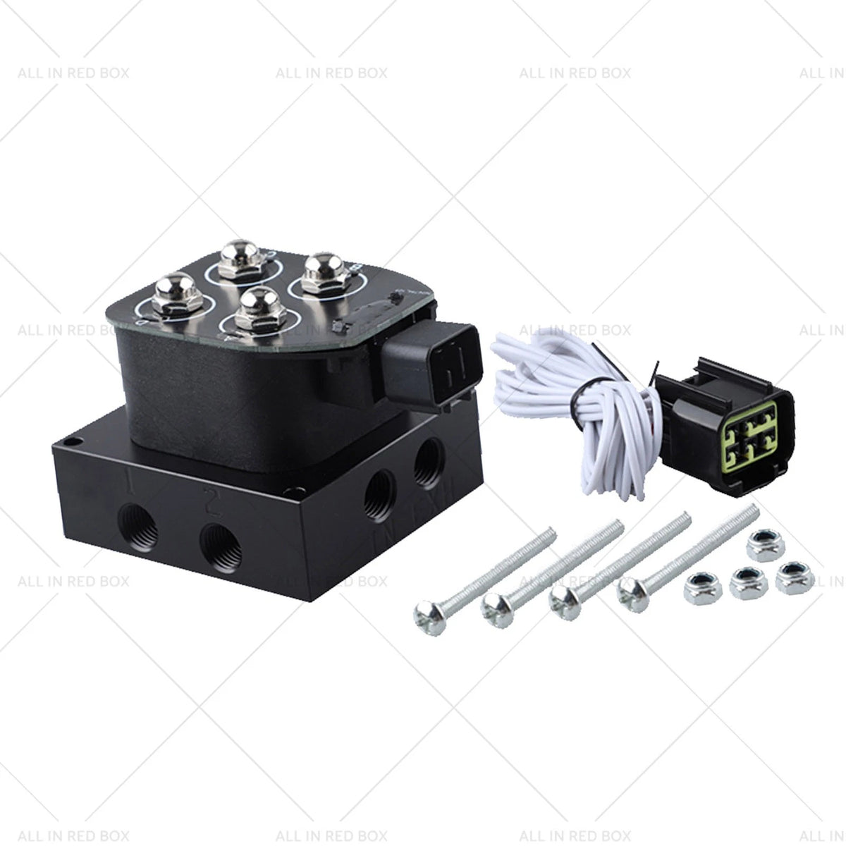 Manifold Valve Block Remote Control 0-200 PSI 1/4"NPT for Universal