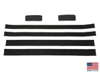 6 Piece Gas Tank Anti-Squeak Pads Kit for 1967–1969 Camaro and Firebird