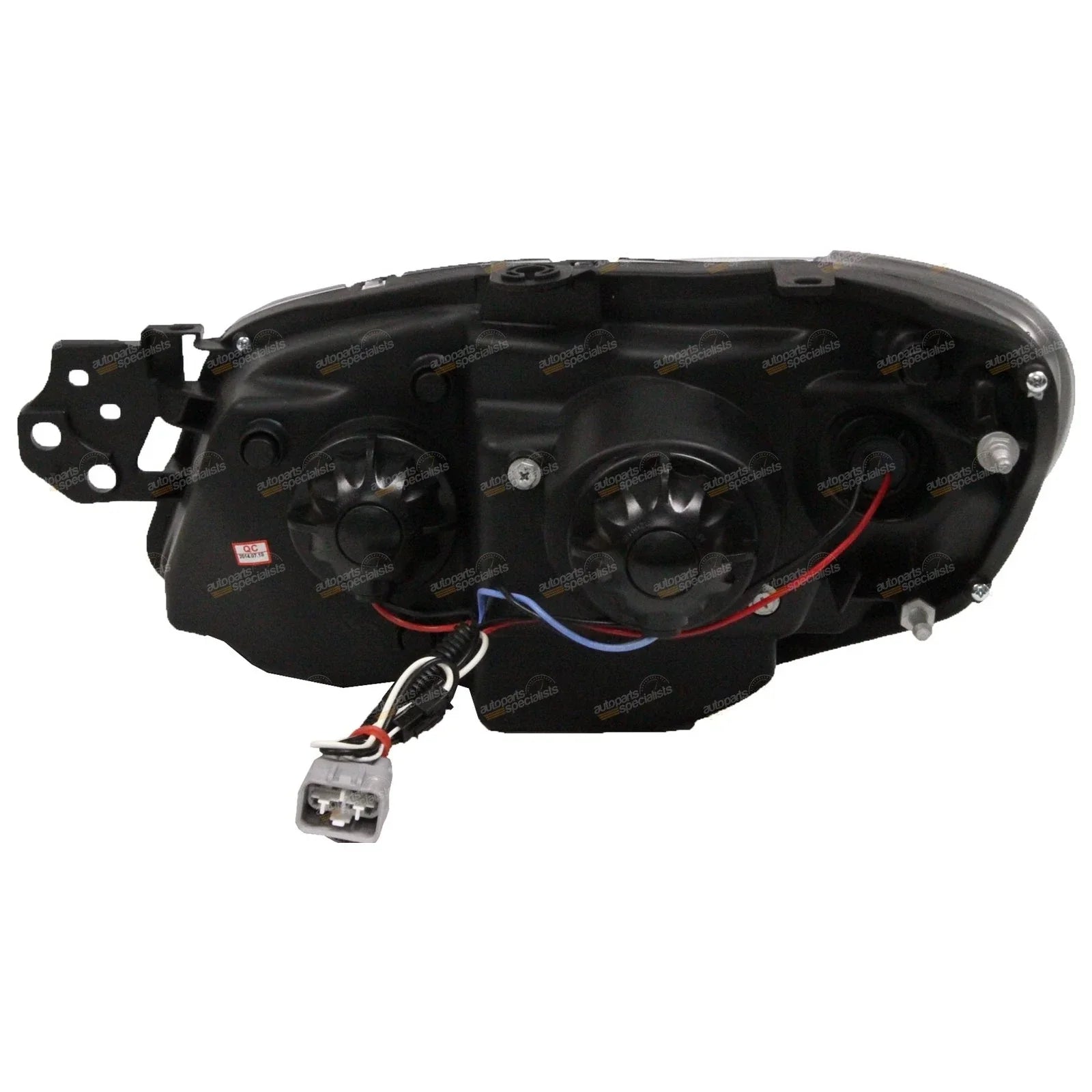 LH+RH Chrome LED Projector Headlights Subaru Impreza (2005 - 2007)