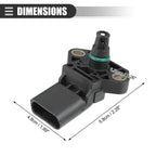 Manifold Air Pressure Sensor for Audi A1 (03K906051)