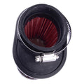 51mm Red Air Filter Cone for Car Motorcycle - Compatible with Various Models