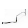 Chrome 7/8" Center Knurling Handlebar for Clubman Racer Ace