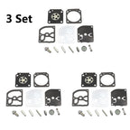 3X Carburetor Kit for Husqvarna 570 575XP 576XP (2005–2017) 537385601 Zama RB-130