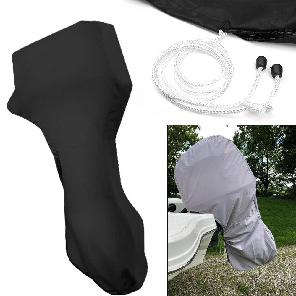 Outboard Motor Engine Cover for 60-90HP/100-150HP (44x37 inch) Black