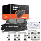 Ceramic Rear Brake Pads for Chevy Equinox (2007–2017) GMC Terrain (2010–2017)