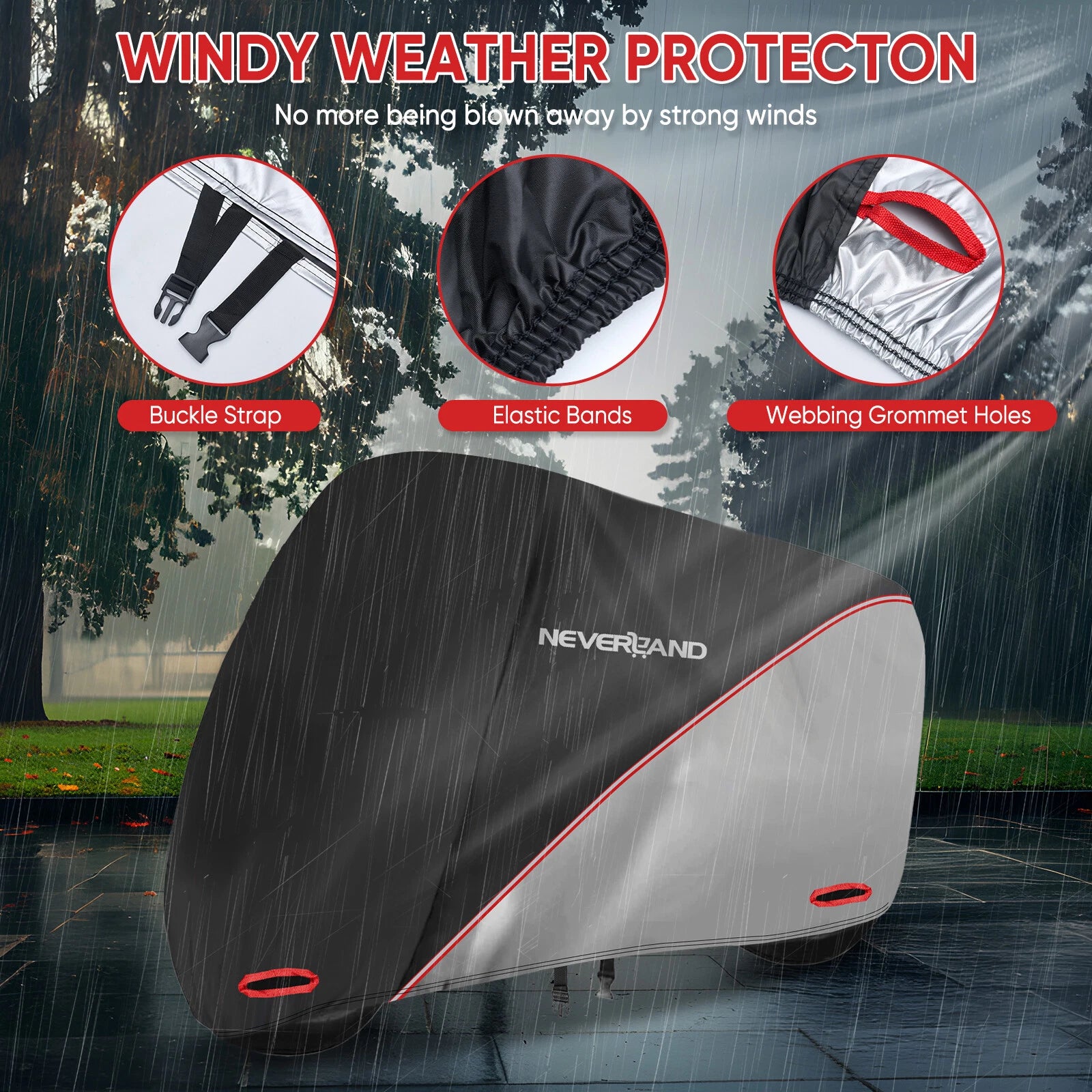 Motorcycle Cover for Neverland (190T)