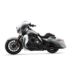 Fairing Bodywork for Harley Street Glide (2014–2023) Silver/Black Honeycomb Fade