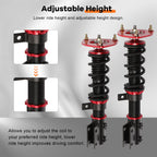 Coilovers for Hyundai Veloster (2012–2015) Adjustable Height Suspension