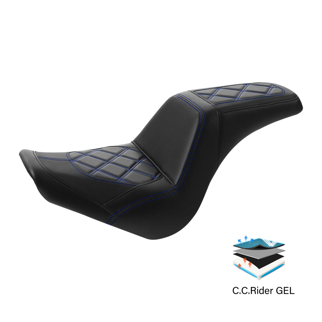 Gel Seat for Harley Street Bob Softail Standard (2018–2025)