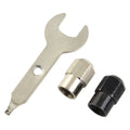 3X Screw Cap Wrench for Electric Grinder (Keyless, Metric Thread)