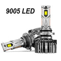 2X 9005 LED Headlight Bulbs for NOVSIGHT (140W, 6500K White)
