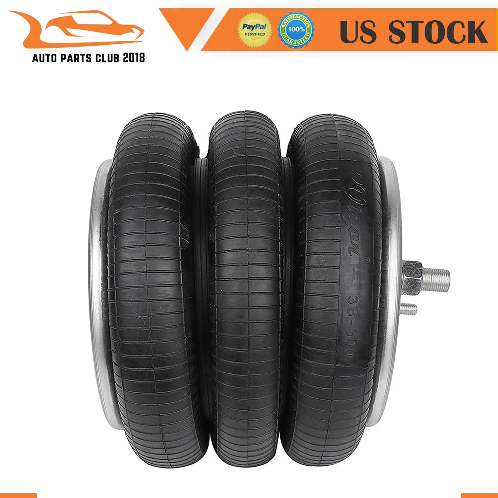 Set of 4 Air Suspension Spring Bags W01-358-8033 for Goodyear Triangle (3B12-312)