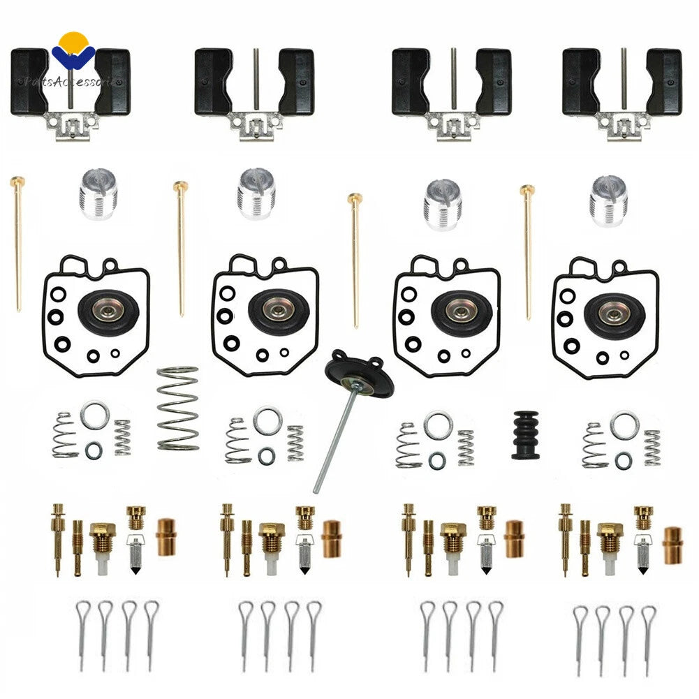 Set of 4 Carburetor Repair Kits for Honda Goldwing GL1100 (1980–1983)