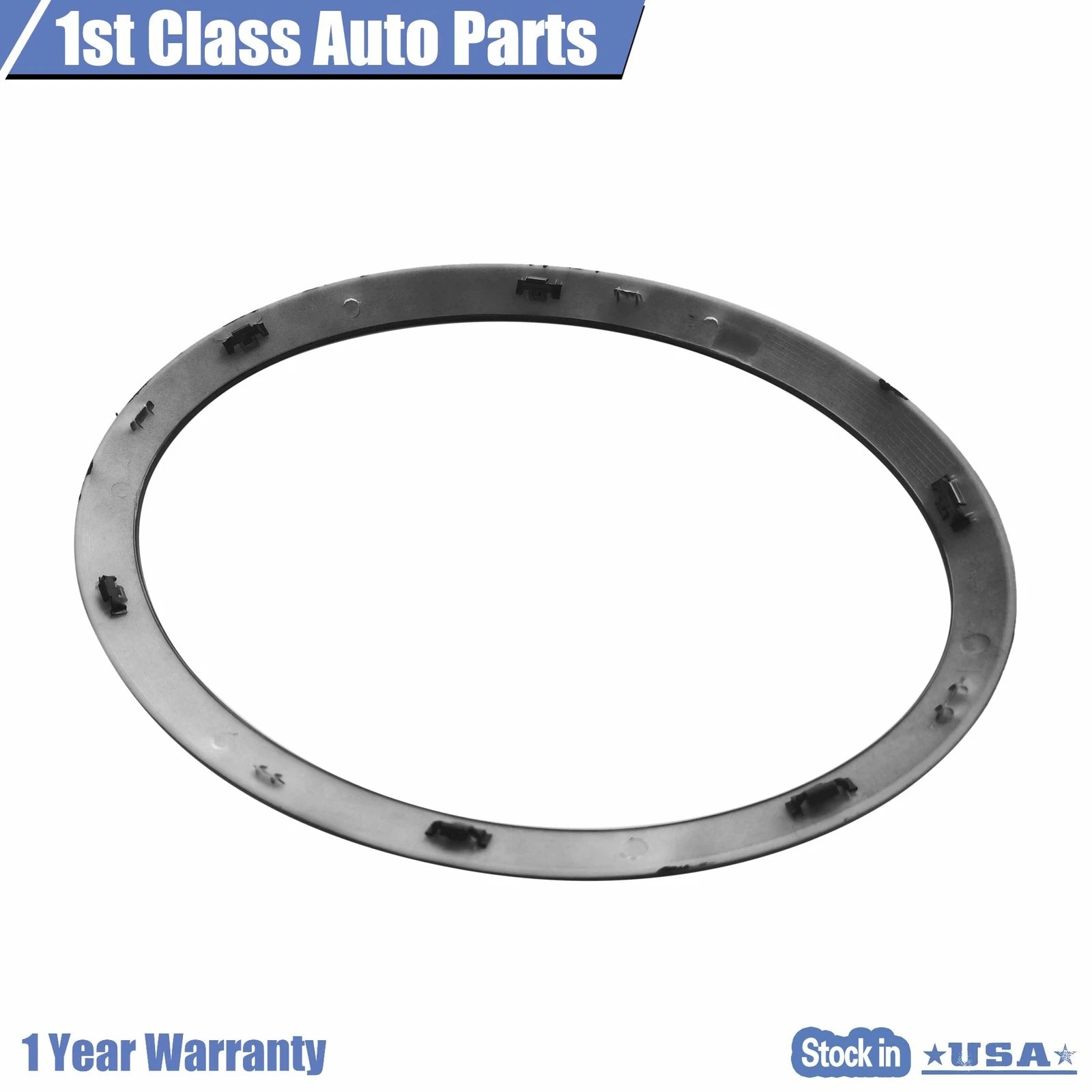 Left Driver Side Black Headlight Trim Ring for Mini Cooper (2014-2019)