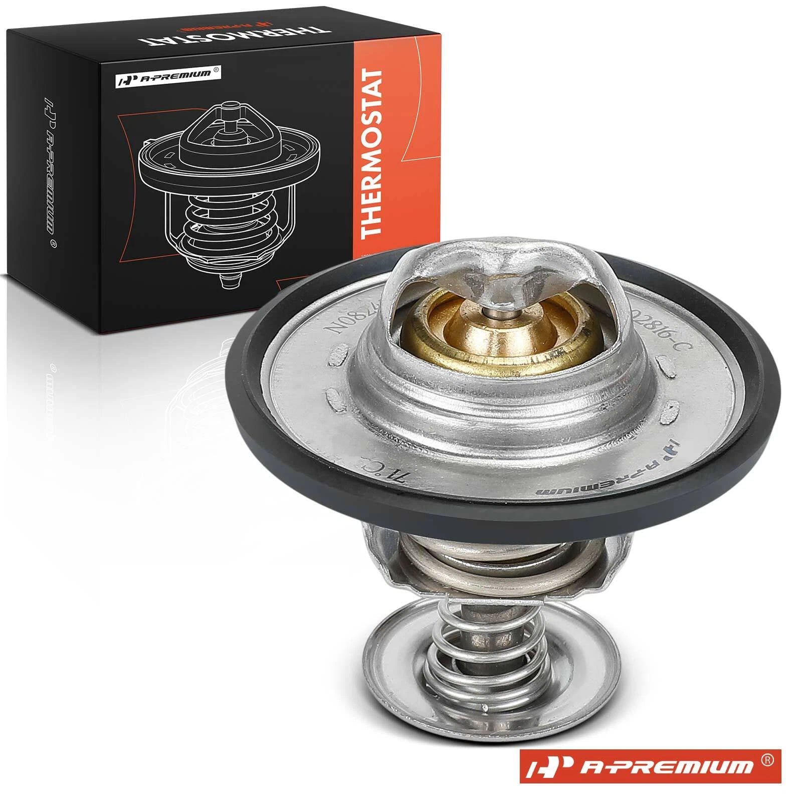 Engine Coolant Thermostat for Chevrolet, VW, Nissan, Toyota, Dodge, Jeep