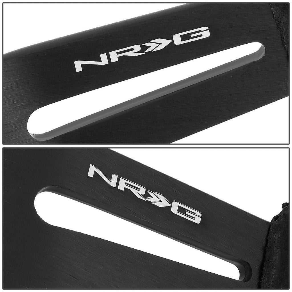 NRG 350mm Deep Dish Alcantara Grip Steering Wheel for Universal Fit (2010–2023)