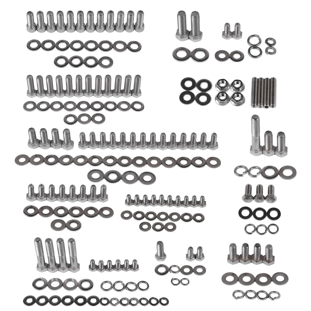 Engine Allen Socket Head Bolts Kit for SBC Chevy 283 (1955-1979)