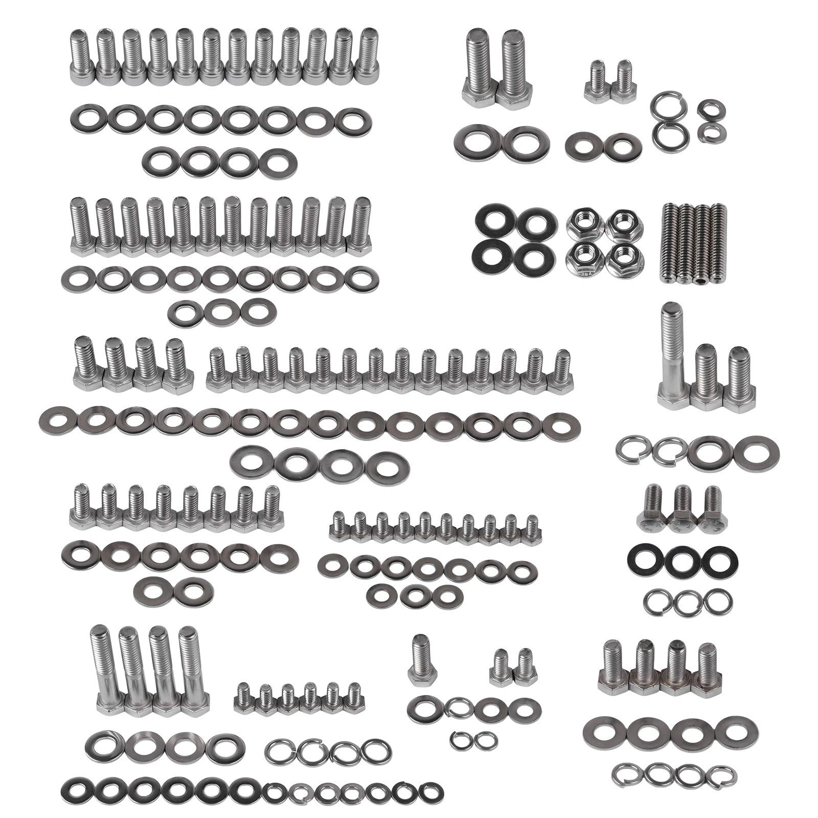 Engine Allen Socket Head Bolts Kit for SBC Chevy 283 (1955-1979)